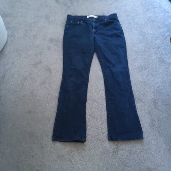 LEVI'S 515 NOUVEAU BOOTCUT DARK JEANS - Picture 5 of 5